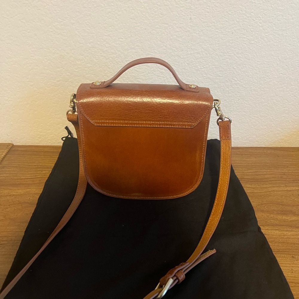 Brown Leather Handbag - Picture 2 of 4
